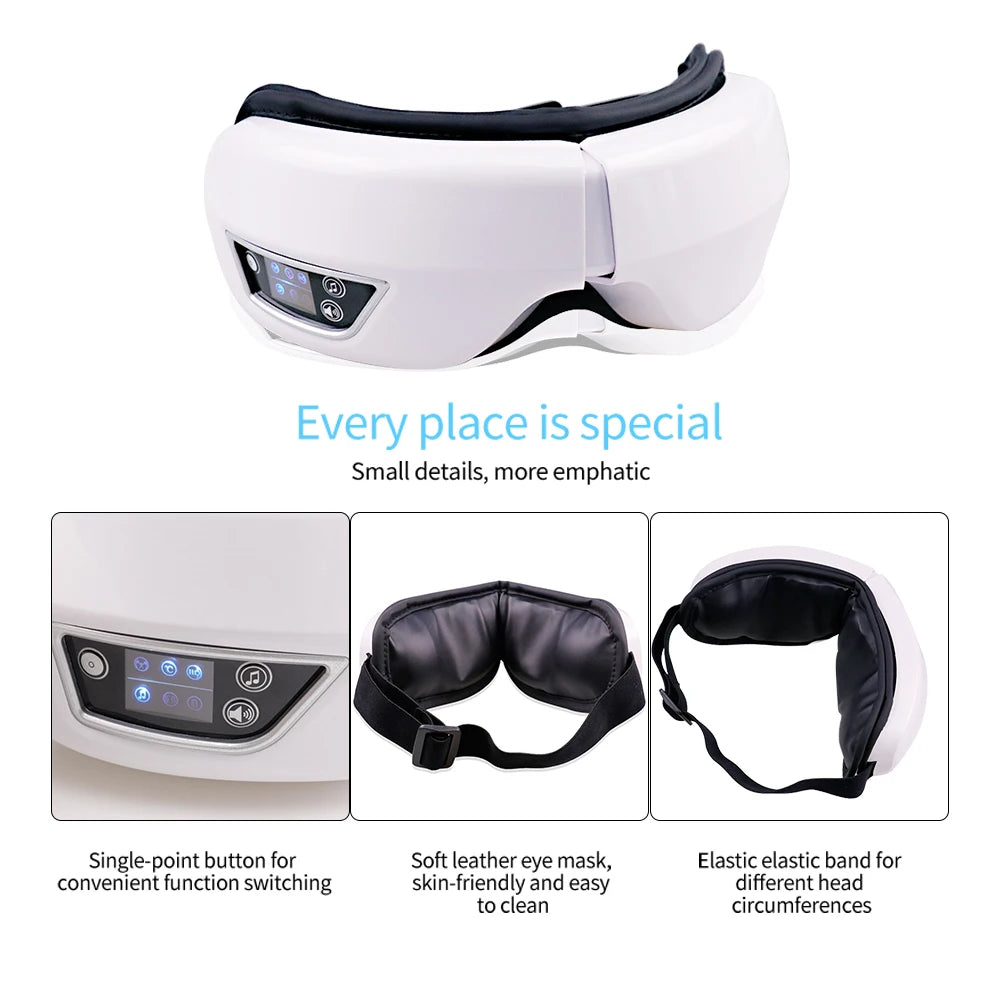 6D Smart Vibration Eye Massager