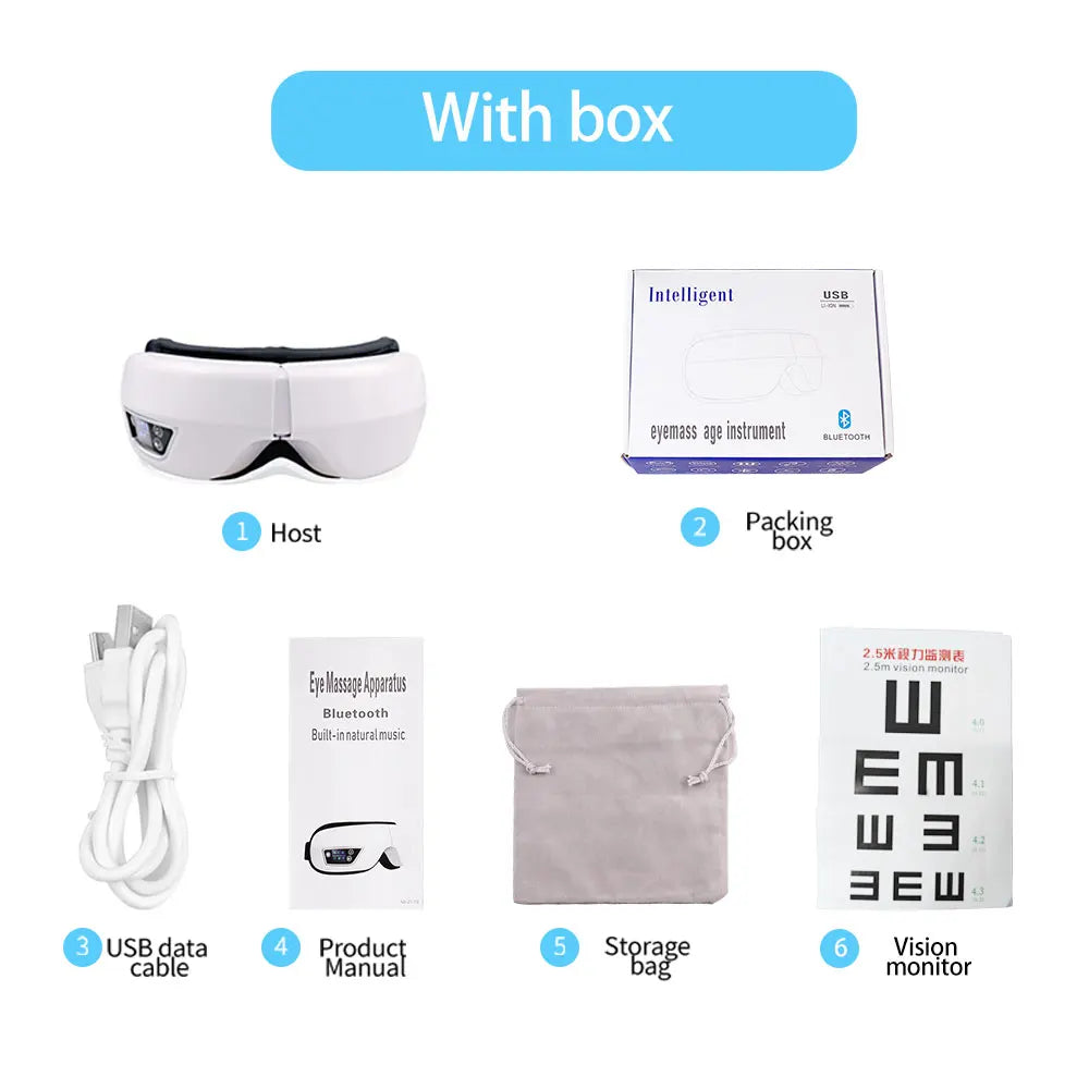 6D Smart Vibration Eye Massager