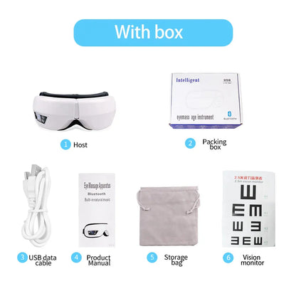 6D Smart Vibration Eye Massager